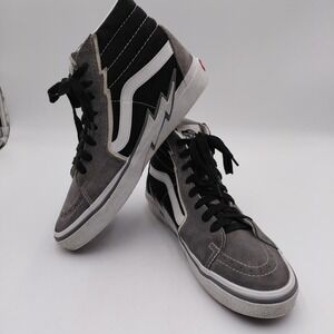 BOLT Vans Off The Wall SK8 Hi Cap Skateboard Shoes Mens 9.5 Womens 11 Skater